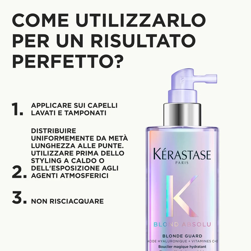 Kerastase Blond Absolu Guard 190ml - leave-in idratante capelli biondi