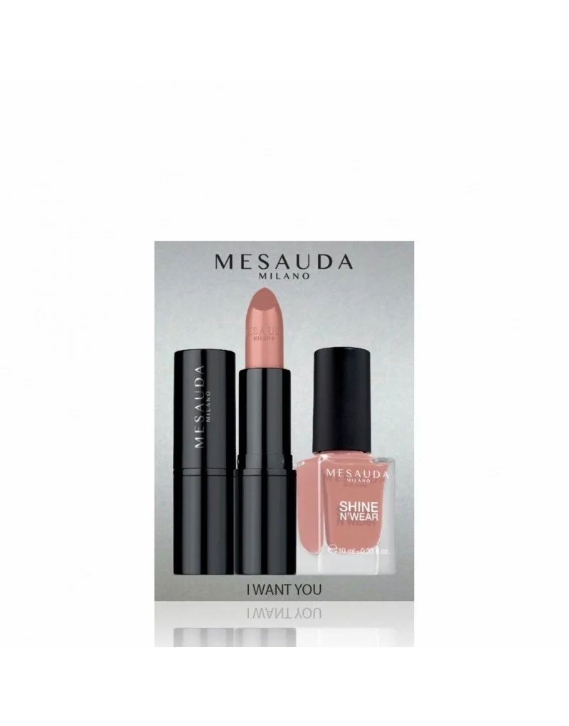 MESAUDA WANT YOU - Kit Rossetto e Smalto HONEY