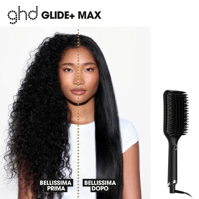 GHD Glide+ Max Smoothing Hot Paddle Brush