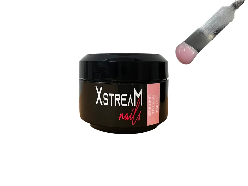 Gel fibre monofase light rose xstream (50gr-15gr)