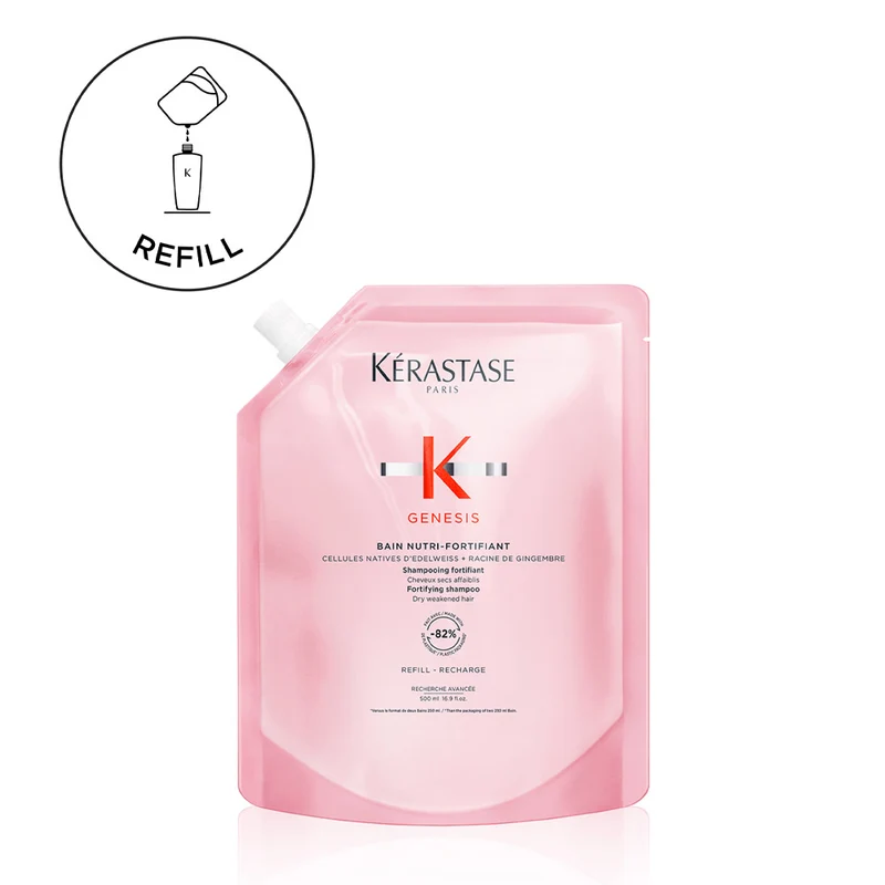 Kerastase Genesis Bain Nutri Fortifiant Refill 500ml - ricarica shampoo nutriente fortificante