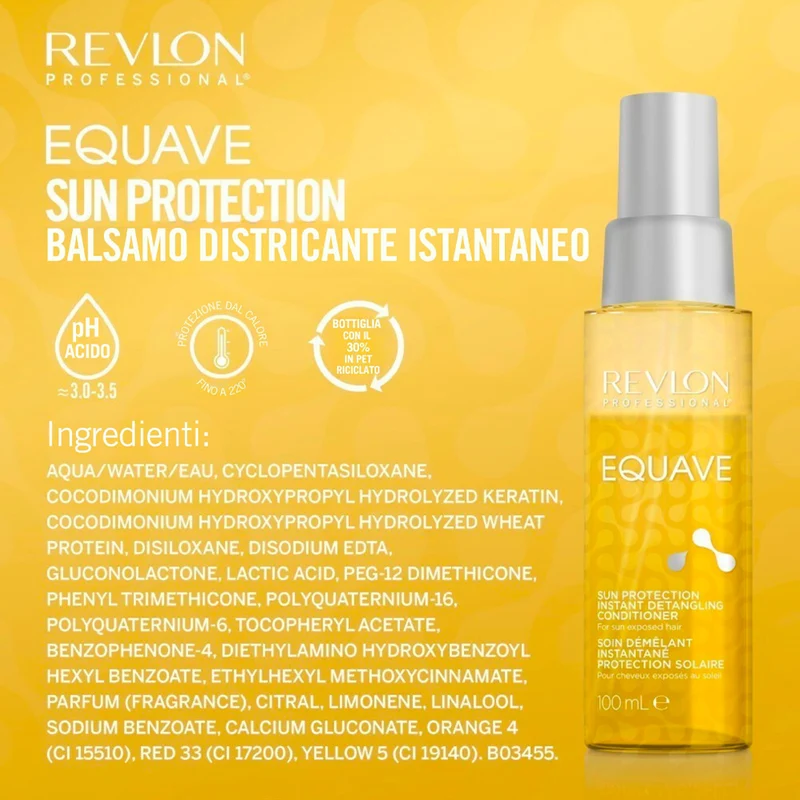 Revlon Equave Sun Protection Conditioner 100ml - leave- in con filtri solari