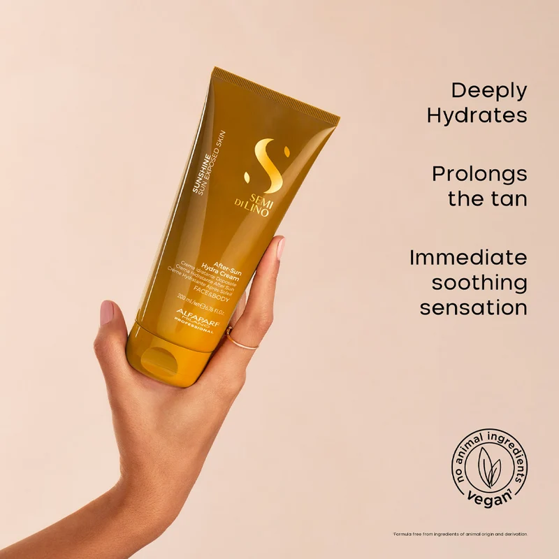 Alfaparf Milano Semi di Lino Sunshine After-Sun Face& Body Hydra Cream 200ml - crema dopo sole