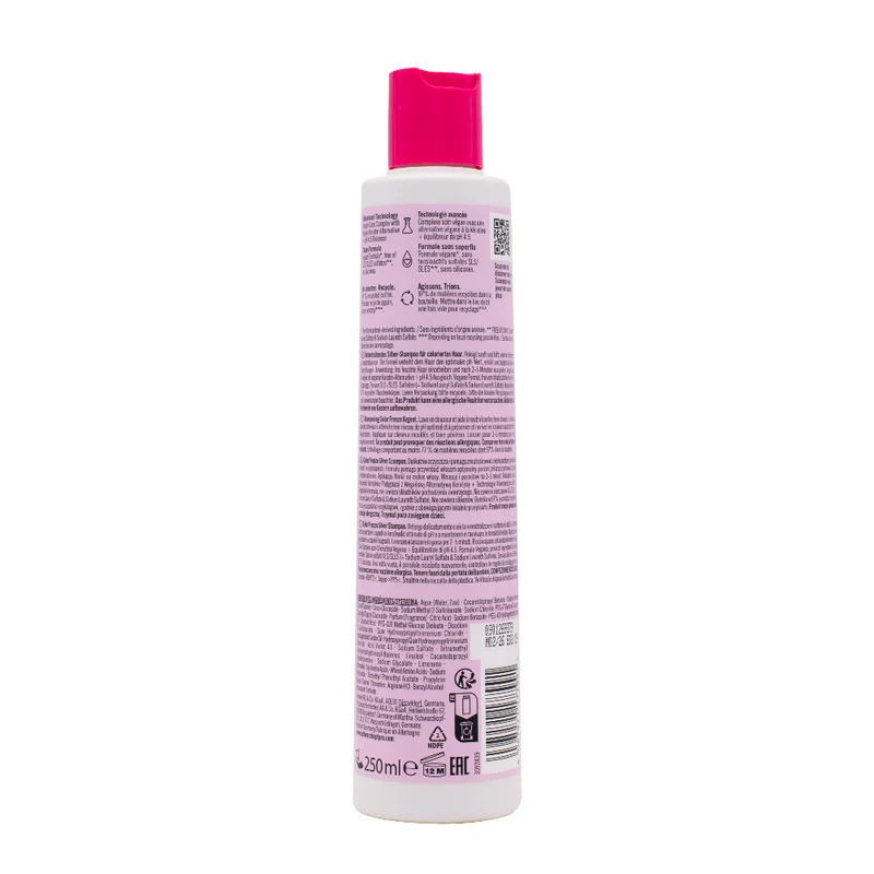 Schwarzkopf Professional BC Bonacure Color Freeze Silver Shampoo pH 4.5 250ml - shampoo capelli biondi