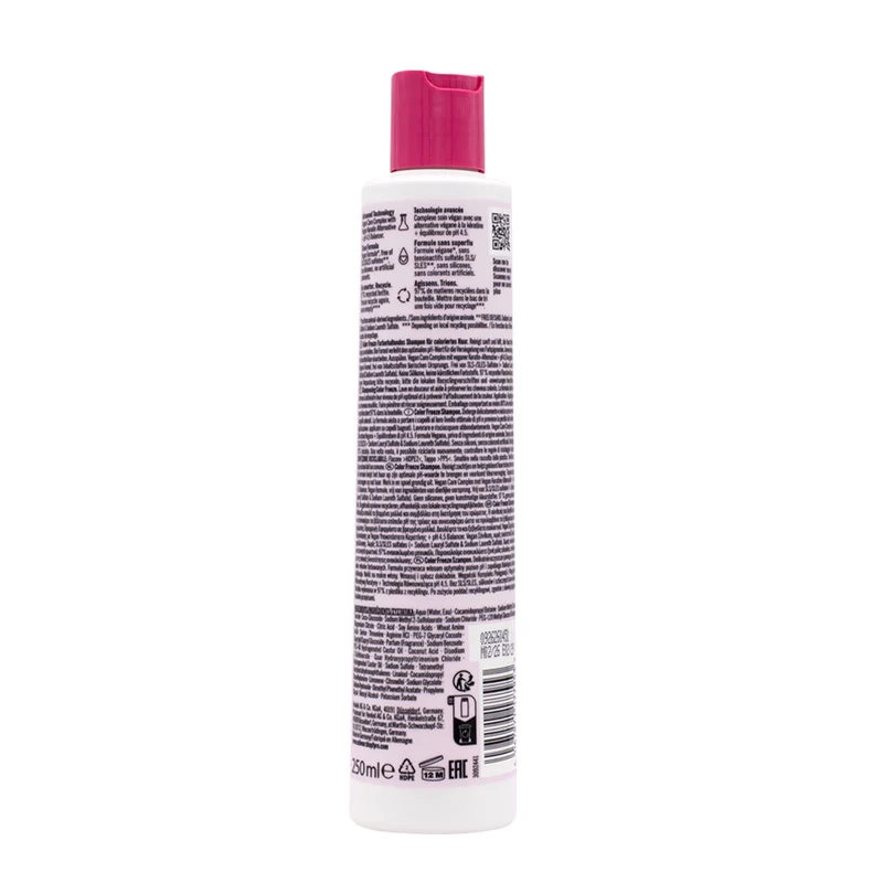 Schwarzkopf Professional BC Bonacure Color Freeze Shampoo pH 4.5 250ml - shampoo protezione colore