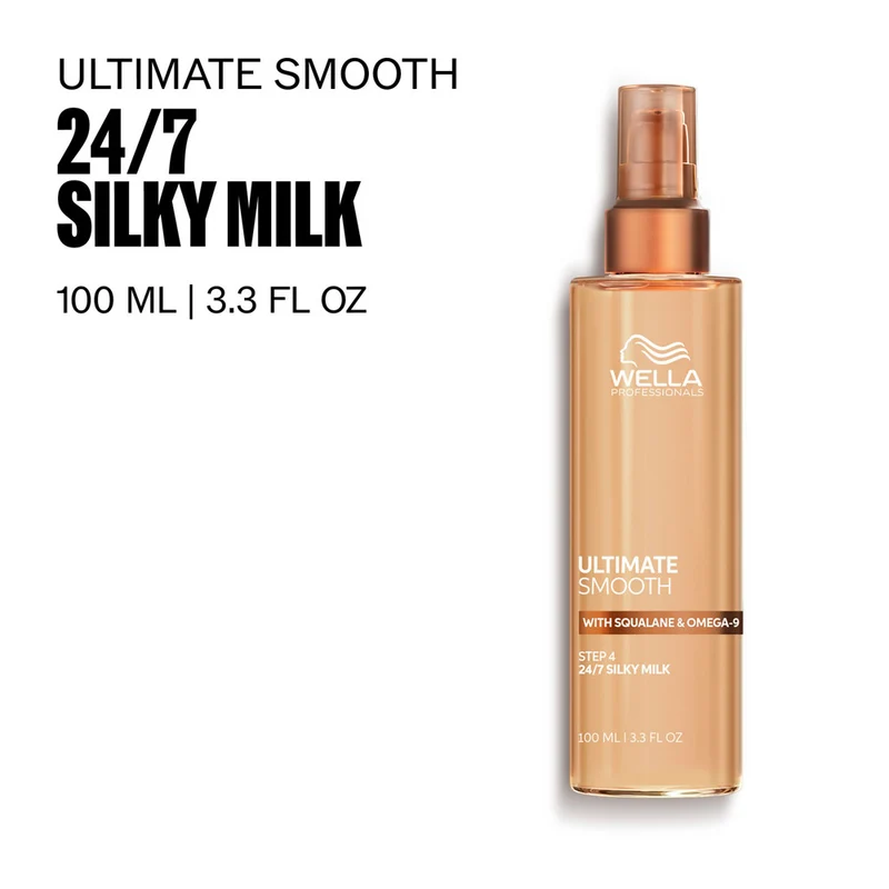 Wella Ultimate Smooth Silky Milk 100ml - leave - in capelli crespi
