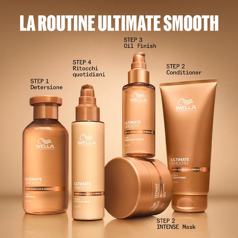 Wella Ultimate Smooth Silky Milk 30ml - leave - in capelli crespi