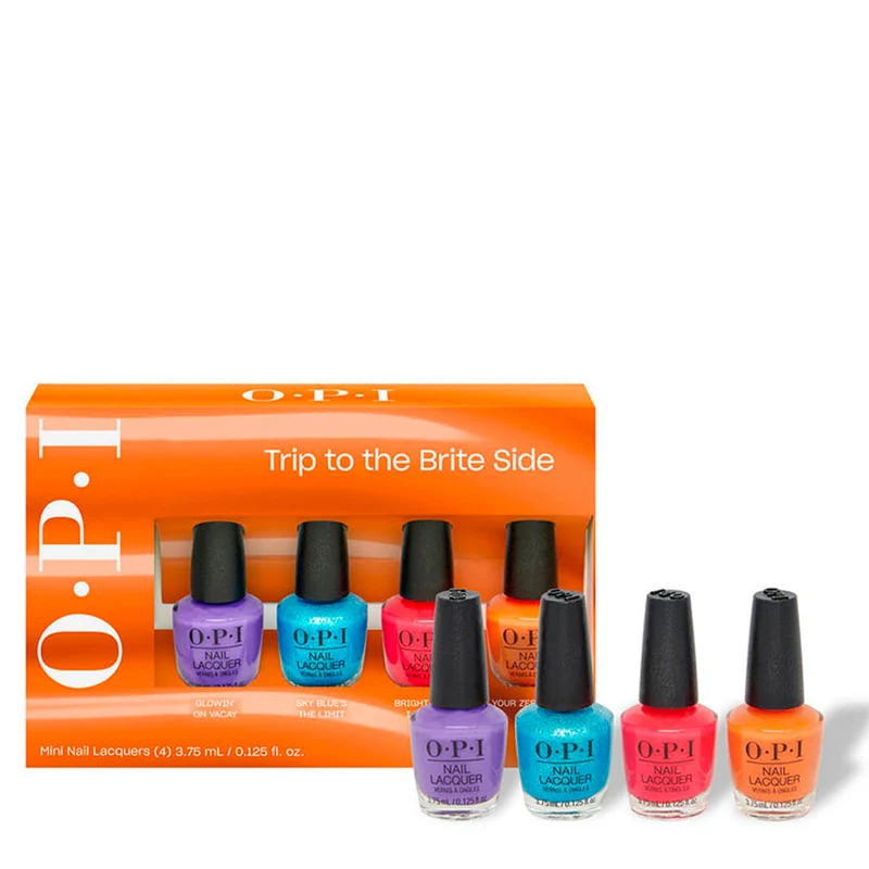 Opi Nail Lacquer Summer Collection Mini Pack 4x3,75ml - cofanetto mini smalti