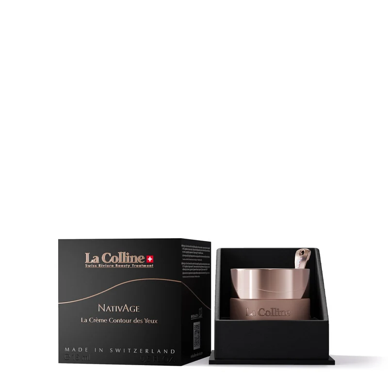La Colline Nativage La Creme Contour Des Yeux 15ml - crema contorno occhi antirughe