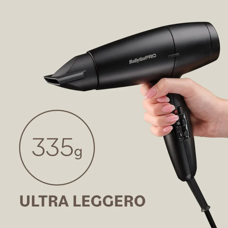 BaByliss Pro Asciugacapelli LUPIA 2200W Made in Italy