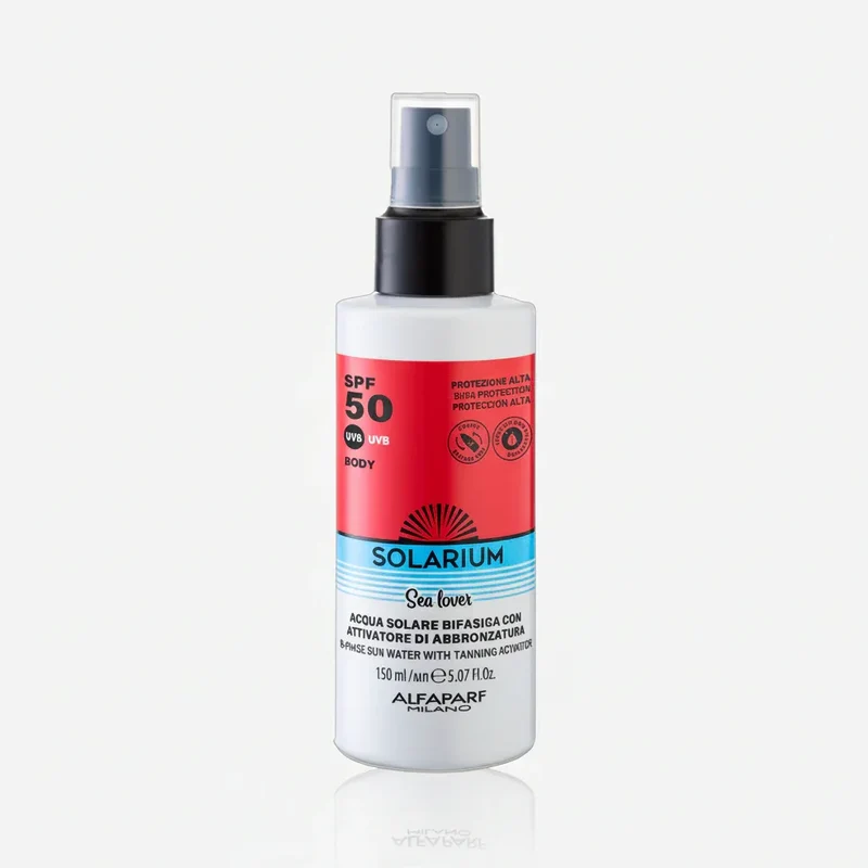 Solarium Acqua Solare Bifasica Attivatore Abbronzatura 150ml