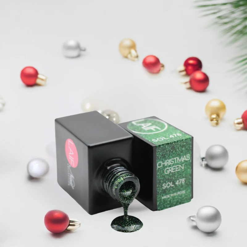 Laif Smalto gel semipermanente SOL 478 Christmas Green