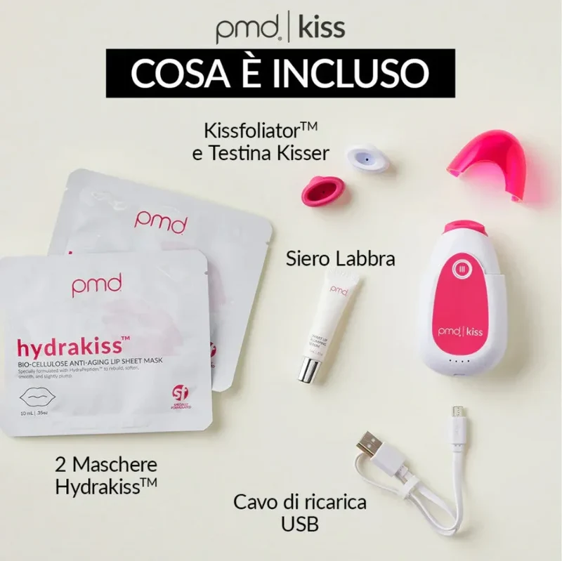 PMD Beauty Kiss Sistema Volume Labbra Anti-Age con Vacuum