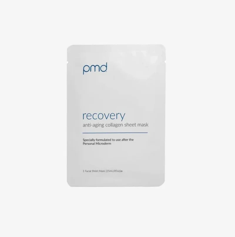 PMD Beauty Recovery Sheet Mask Collagene Anti-Età 8 pz