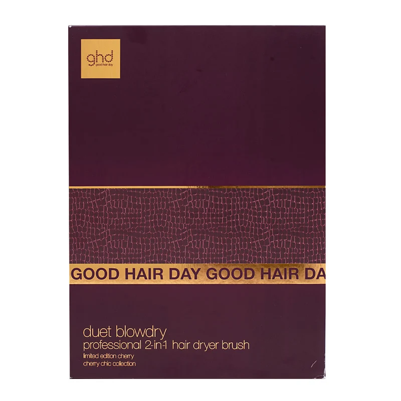 Hair Gallery Resi Come Nuovi Ghd Cherry Chic Duet Blowdry - imballaggio danneggiato e spazzola mancante