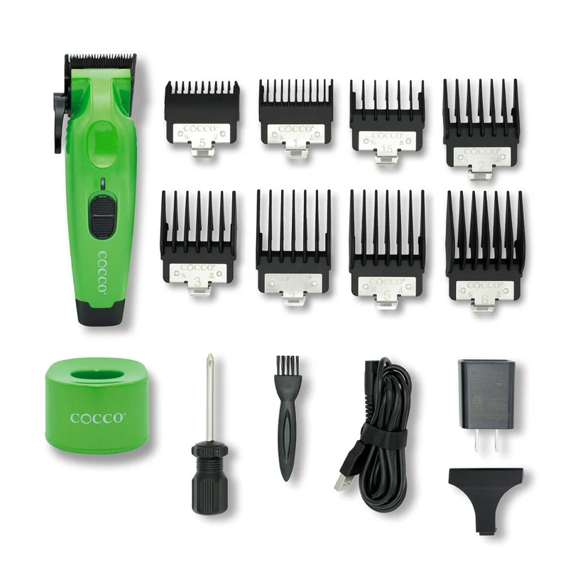 Hair Gallery Resi Come Nuovi Cocco Hyperveloce Pro Clipper Green - imballaggio interno danneggiato