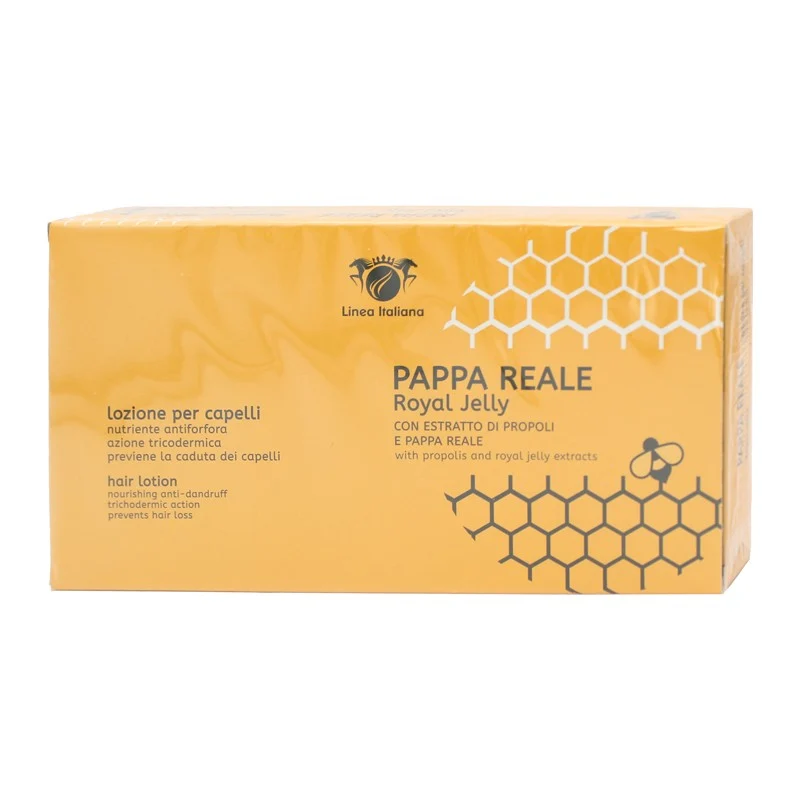 Fiale per Capelli Pappa Reale Royal Jelly 12 Fiale 10ml