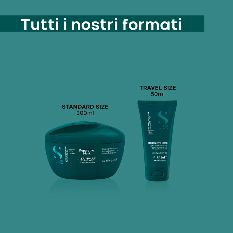 Alfaparf Reconstruction Reparative Mask 50ml - maschera rinforzante