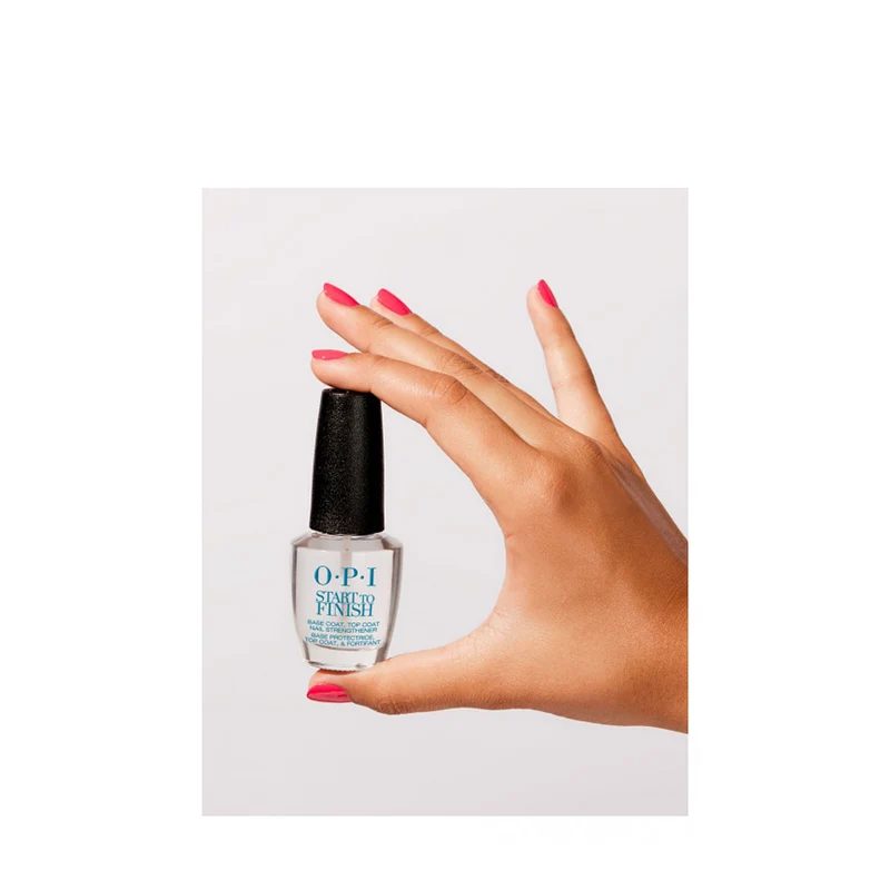 OPI Nail Lacquer NTT71 Start To Finish 3in1 15ml - rafforzante base e top coat