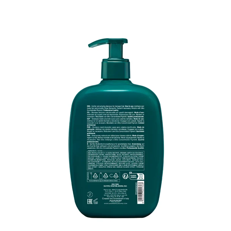 Alfaparf Milano Semi di Lino Reconstruction Reparative Low Shampoo 500ml - shampoo delicato ristrutturante