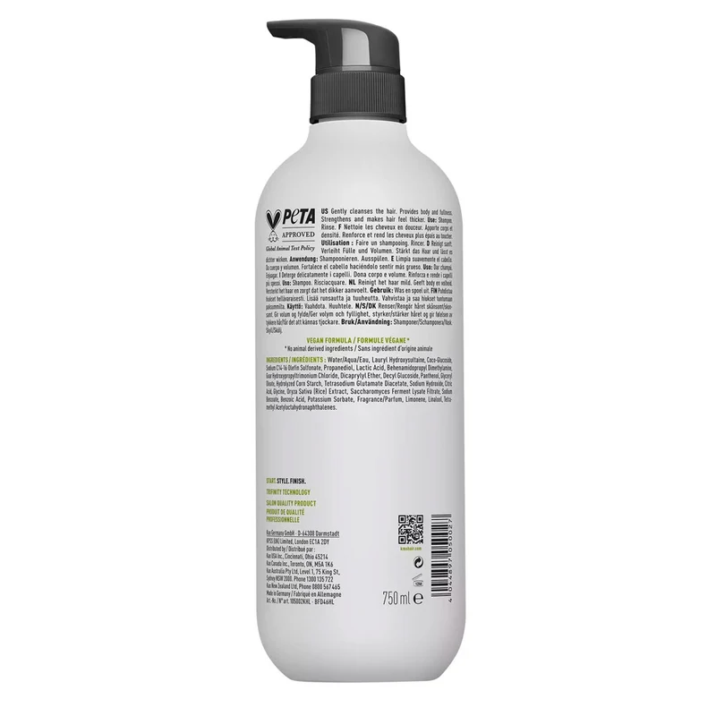 KMS Add Volume Shampoo 75ml - shampoo per capelli medio-fini volumizzante