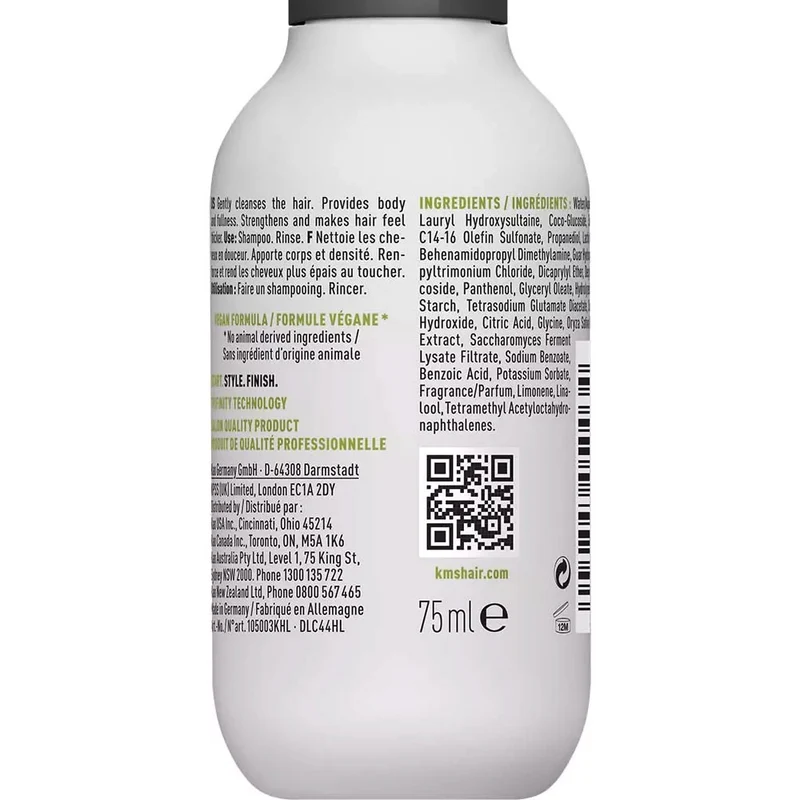KMS Add Volume Styling Foam 75ml - schiuma modellante per capelli medio-fini privi di volume