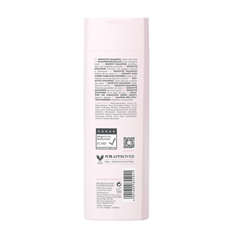 Kerasilk Sensitive Shampoo 250ml - shampoo cute sensibile