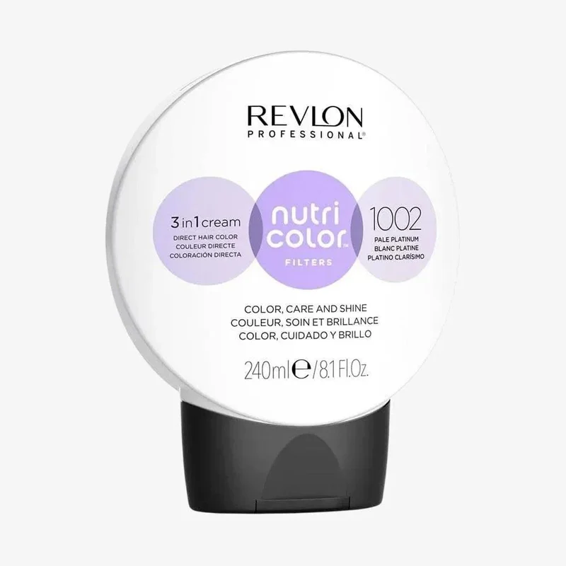 Revlon Nutri Color Filters 1002 Bianco Platino 240ml maschera colorante