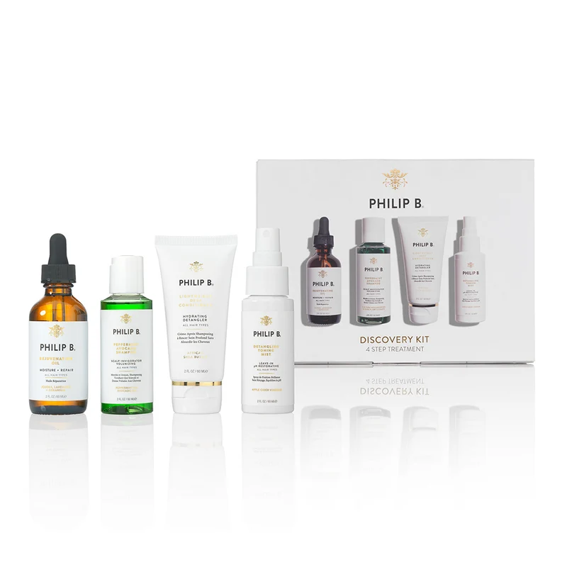 Philip B 4 Step Treatment Discovery Kit - kit illuminante
