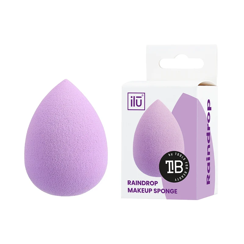 Ilū Make Up Raindrop Sponge Purple - spugnetta make up a goccia