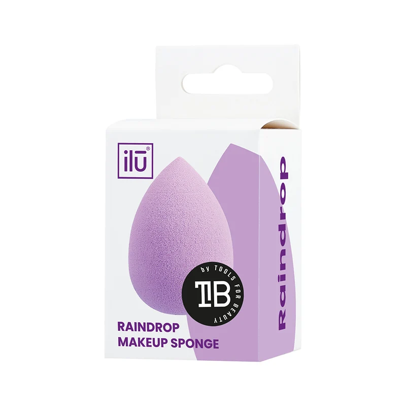 Ilū Make Up Raindrop Sponge Purple - spugnetta make up a goccia