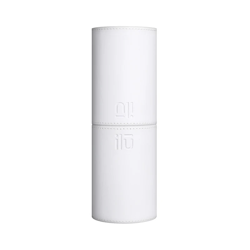 Ilū Make Up White Make Up Brush Tube - porta pennelli