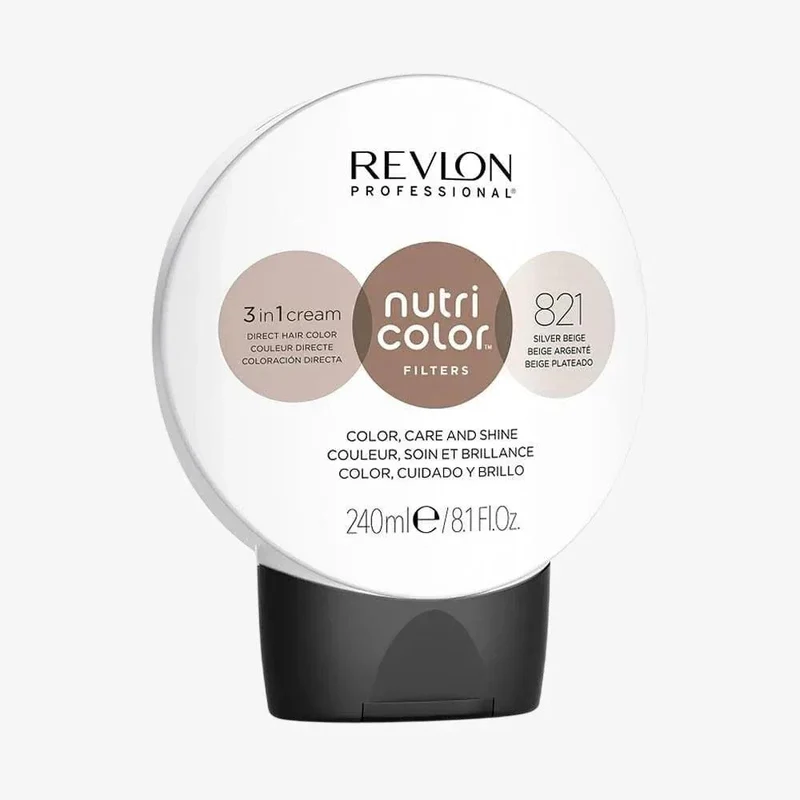 Revlon Nutri Color Filters Beige Argento 240ml maschera colorante