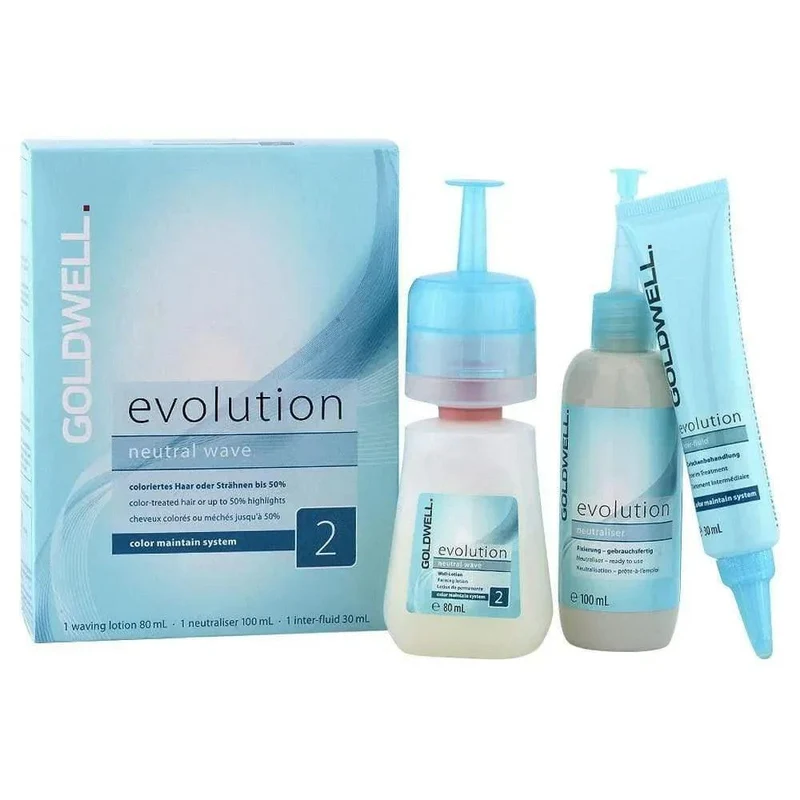 Goldwell Evolution Neutral Wave 2 - Kit Permanente Capelli Colorati