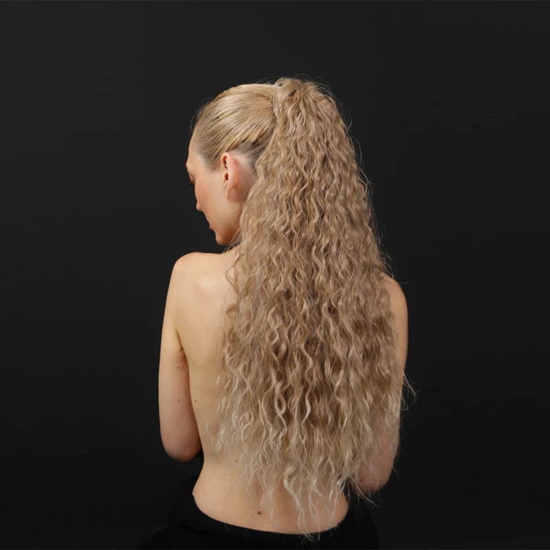 HC MILANO CODA RICCIA ELVIRA FIBRA SINTETICA CON VELCRO 18+26