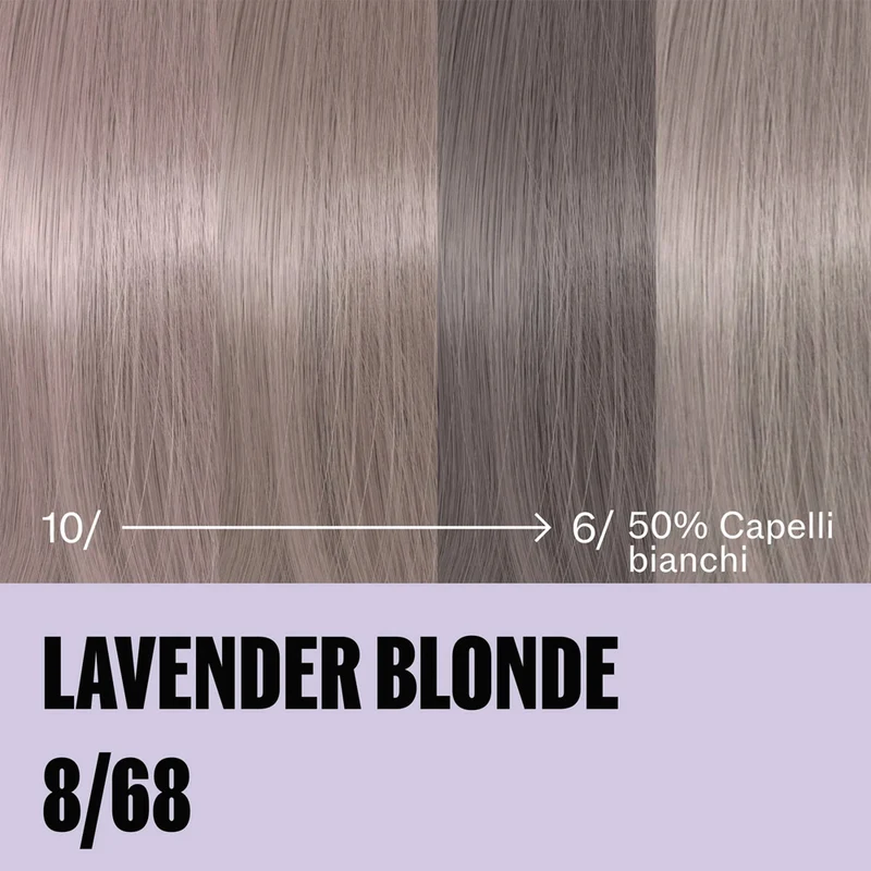Wella Professionals Supernatural Color Lavender Blonde 8/68 120gr - colore naturale semipermanente