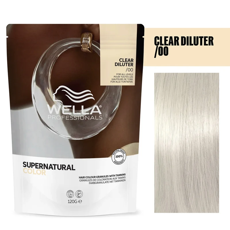 Wella Professionals Supernatural Color Clear Diluter /00 120gr - colore naturale semipermanente