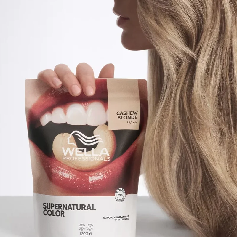 Wella Professionals Supernatural Color Cashew Blonde 9/36 120gr - colore naturale semipermanente