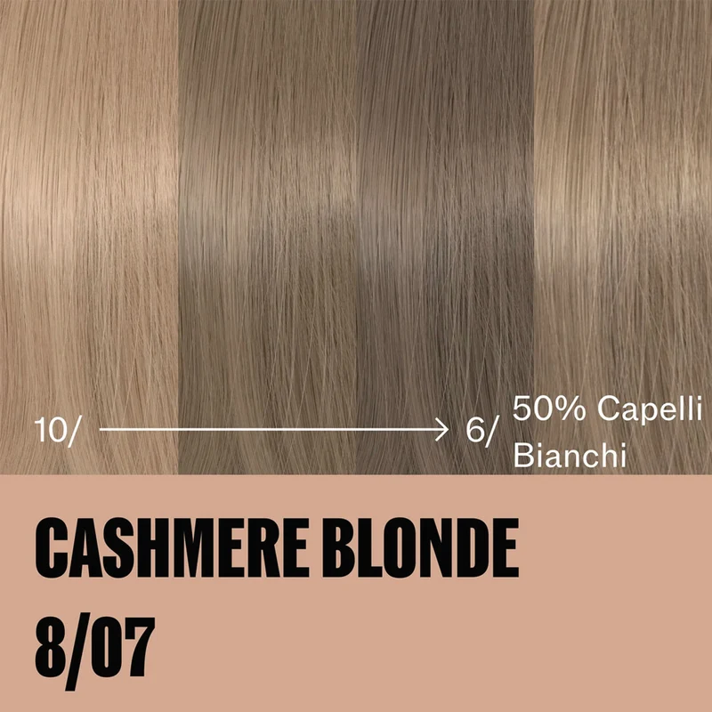Wella Professionals Supernatural Color Cashmere Blonde 8/07 120gr - colore naturale semipermanente