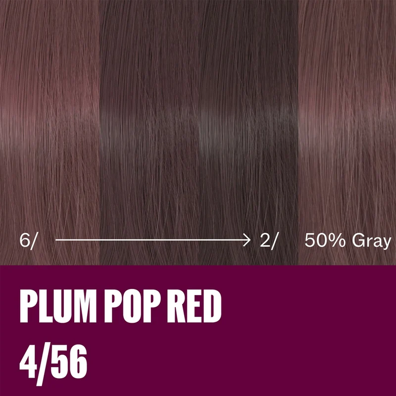Wella Professionals Supernatural Color Plum Pop Red 4/56 120gr - colore naturale semipermanente