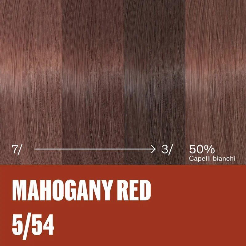 Wella Professionals Supernatural Color Mahogany Red 5/54 120gr - colore naturale semipermanente