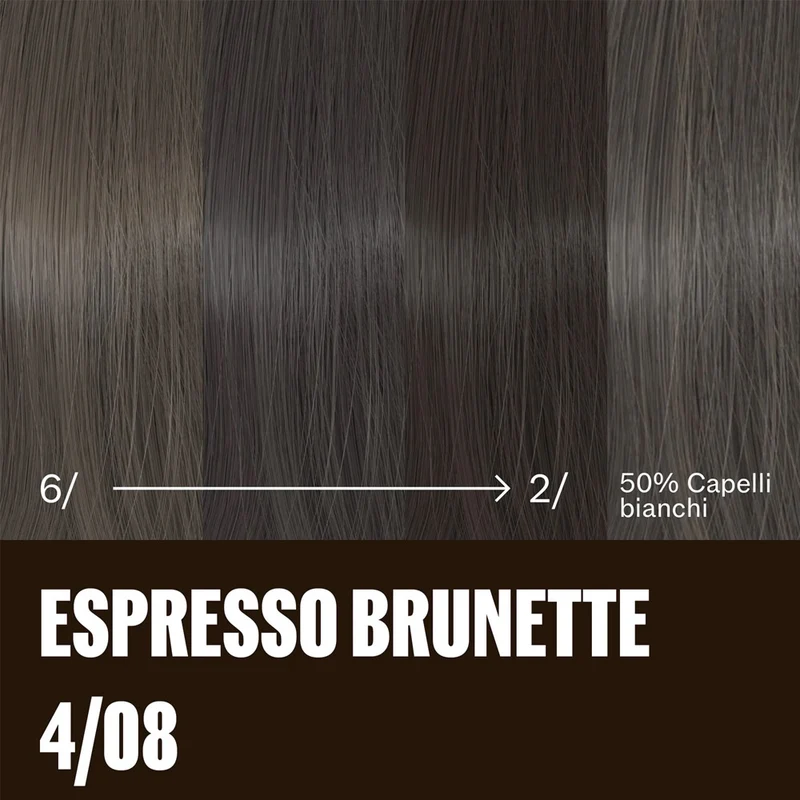 Wella Professionals Supernatural Color Espresso Brunette 4/08 120gr - colore naturale semipermanente