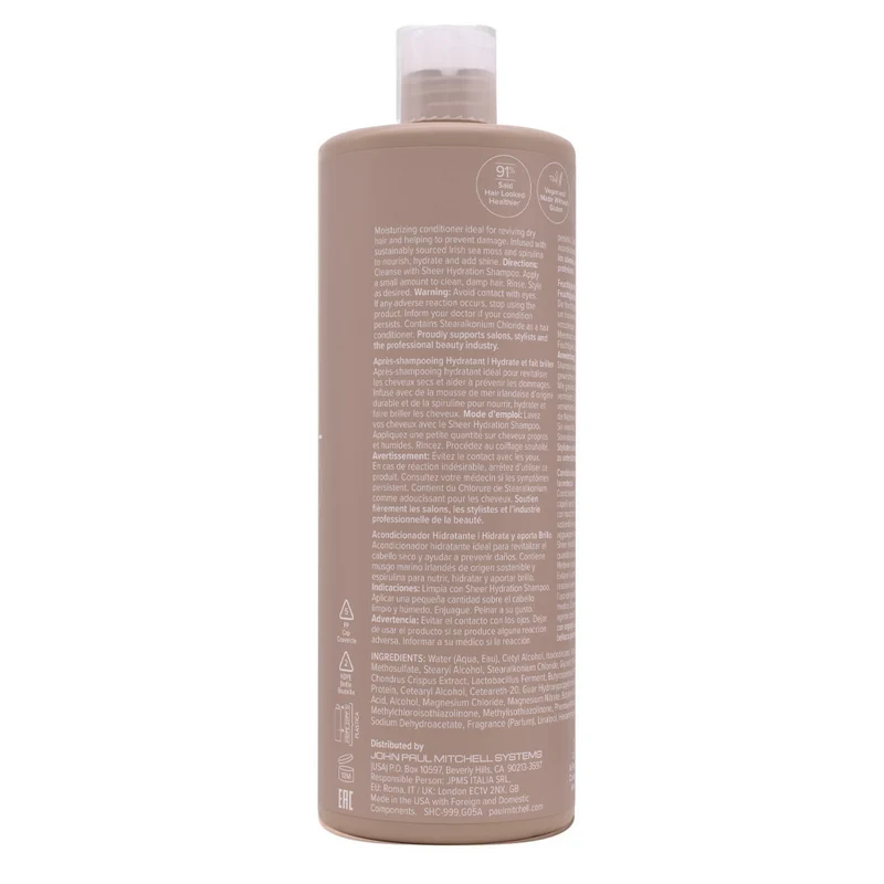 Paul Mitchell Hydrate Sheer Hydration Conditioner 1000ml - balsamo idratante