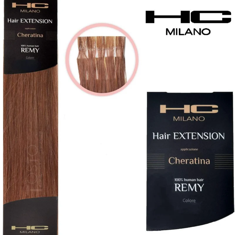 HC MILANO EXTENSION REMY CHERATINA N°2# 20PZ