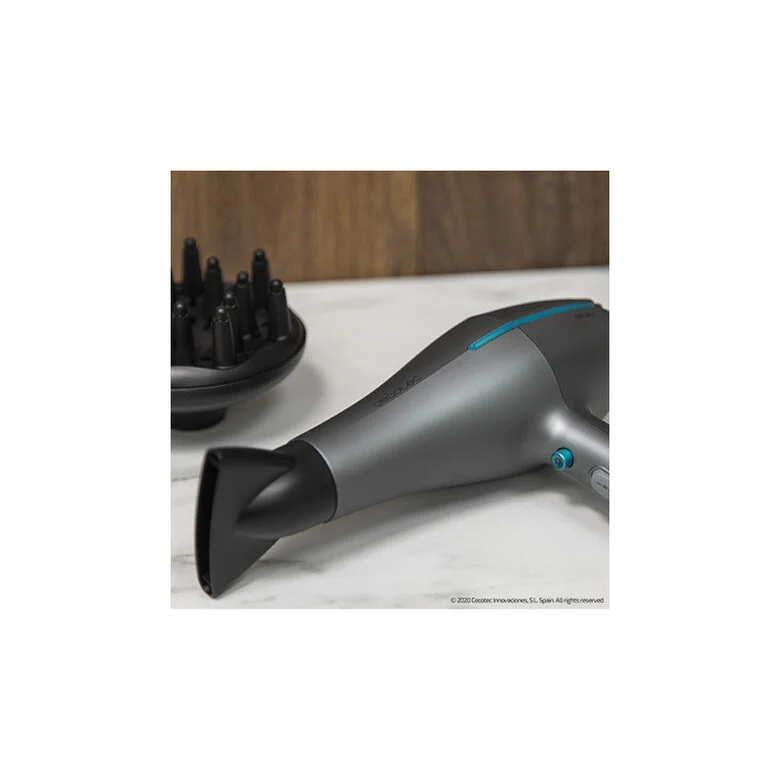 Cecotec Bamba IoniCare 5300 Maxi Aura asciuga capelli 2200 W Grigio