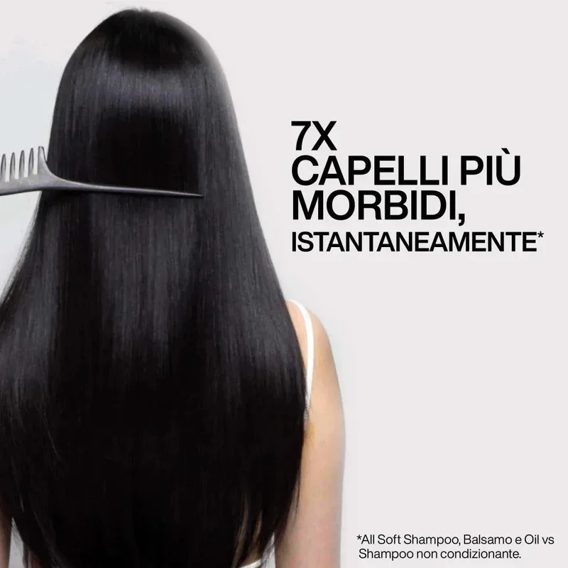 Redken All Soft Shampoo Capelli Secchi con Olio di Argan