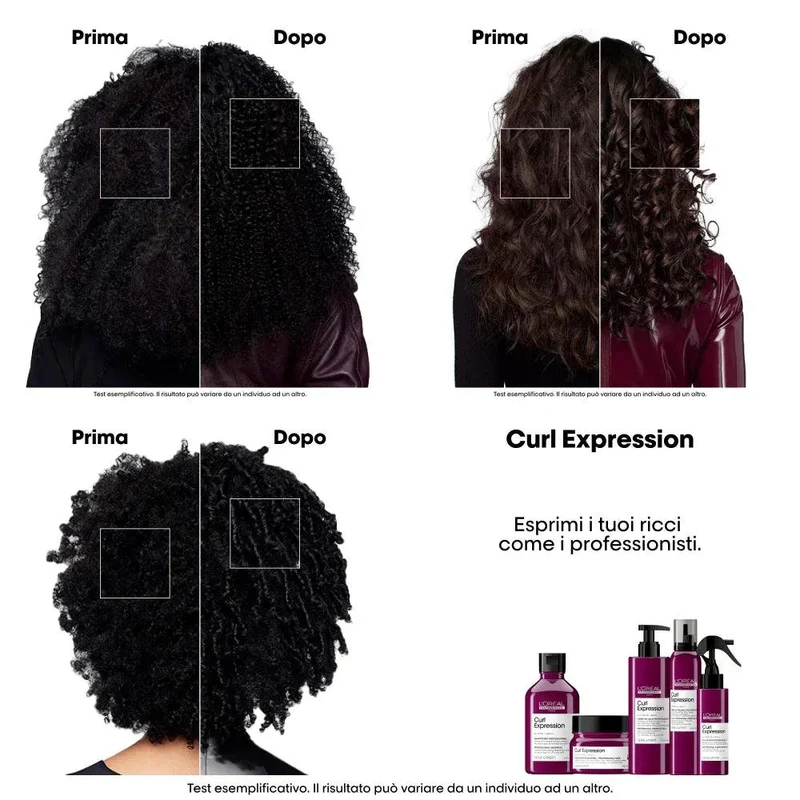 L'Oreal Curl Expression Maschera Idratante Capelli Ricci