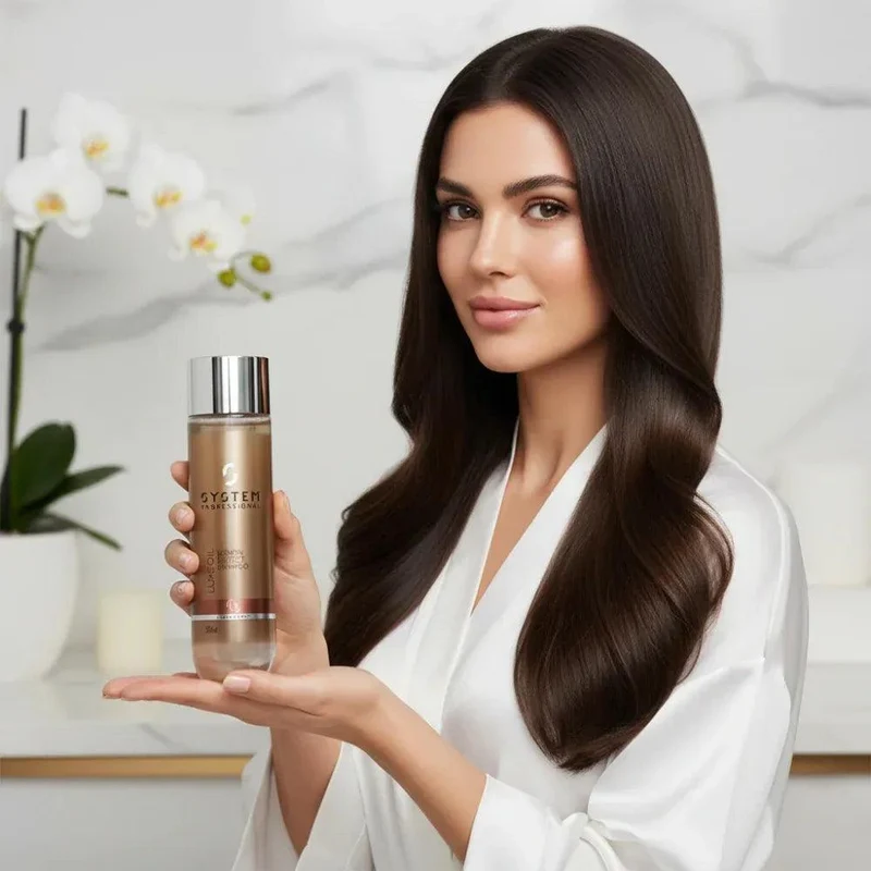 System Professional Luxe Oil Shampoo L1 con Cheratina 250ml