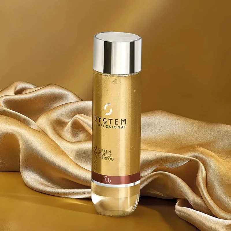 System Professional Luxe Oil Shampoo L1 con Cheratina 250ml