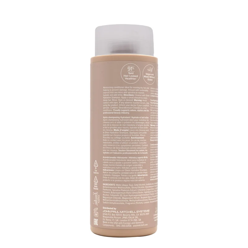 Paul Mitchell Hydrate Sheer Hydration Conditioner 300ml - balsamo idratante